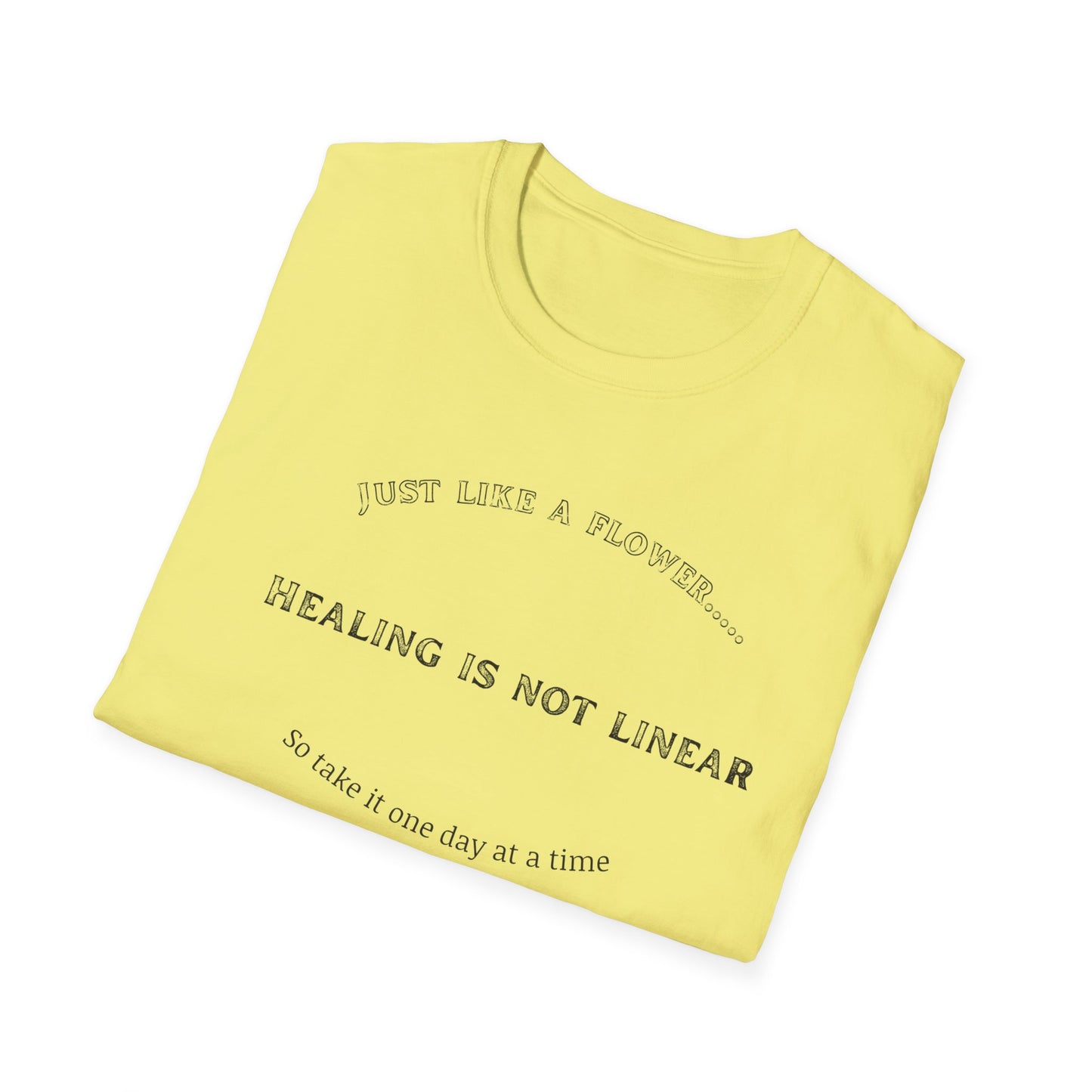 Healing Messages Unisex T-Shirt | Inspirational Apparel for Wellness, Motivational Gift, Self-Care Wear, Mindfulness Fashion