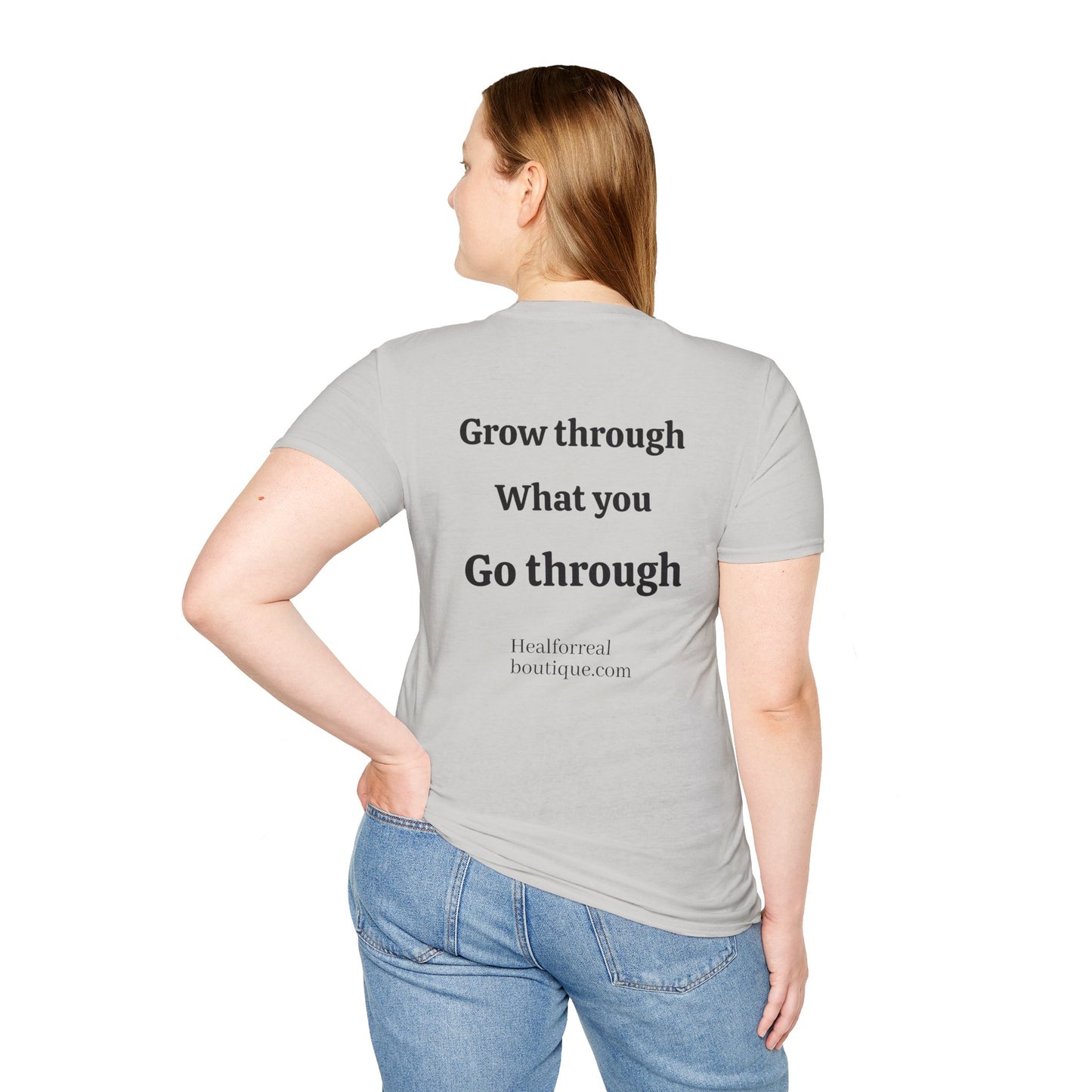 Healing Messages Unisex T-Shirt | Inspirational Apparel for Wellness, Motivational Gift, Self-Care Wear, Mindfulness Fashion
