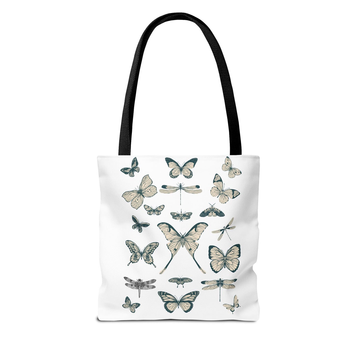 Butterfly Inspiration Tote Bag, Motivational Tote, Eco-Friendly Shopping Bag, Butterfly Art Carry All, Gift for Nature Lovers