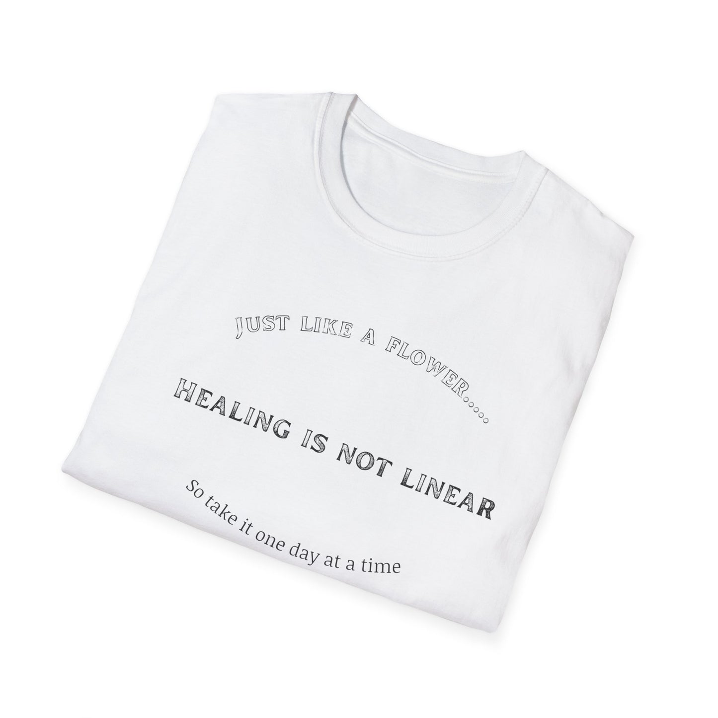 Healing Messages Unisex T-Shirt | Inspirational Apparel for Wellness, Motivational Gift, Self-Care Wear, Mindfulness Fashion
