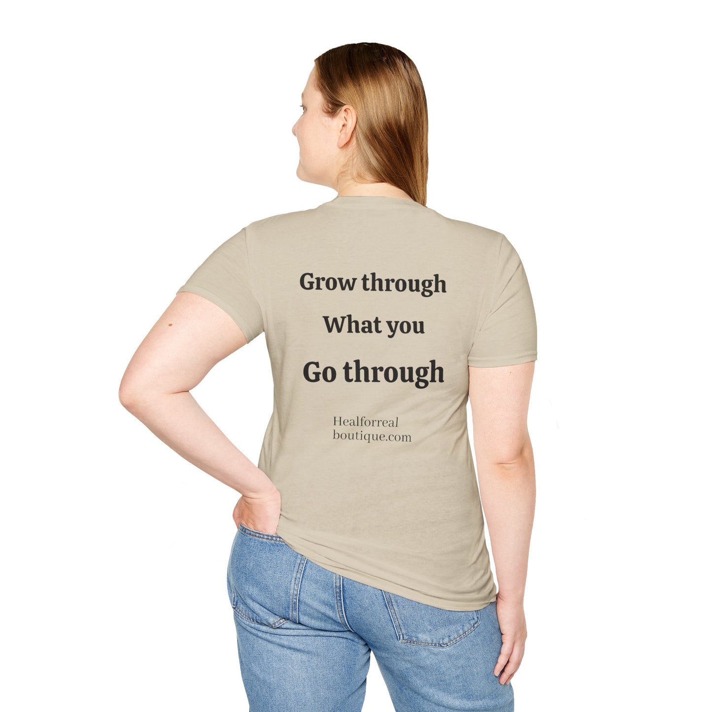 Healing Messages Unisex T-Shirt | Inspirational Apparel for Wellness, Motivational Gift, Self-Care Wear, Mindfulness Fashion