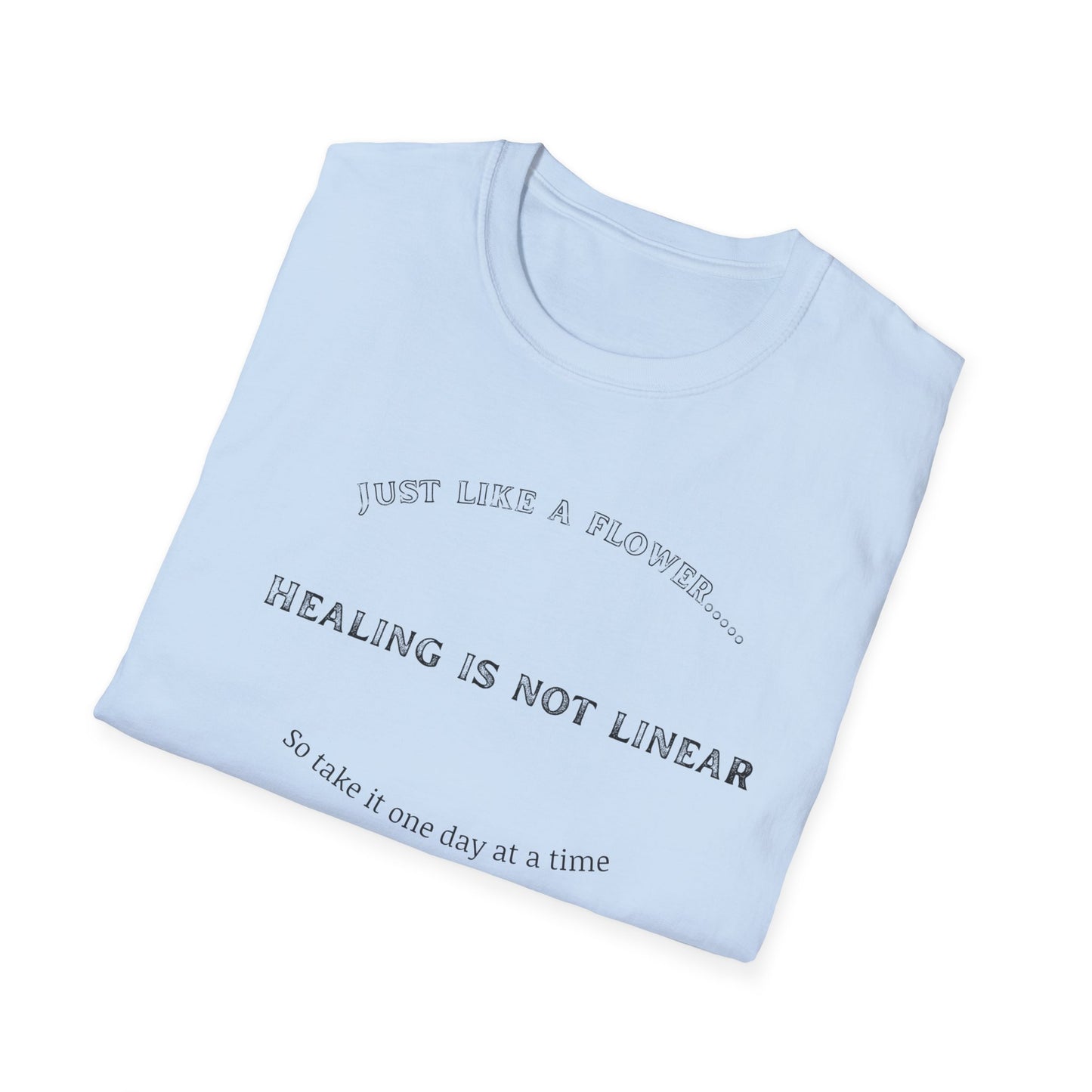 Healing Messages Unisex T-Shirt | Inspirational Apparel for Wellness, Motivational Gift, Self-Care Wear, Mindfulness Fashion