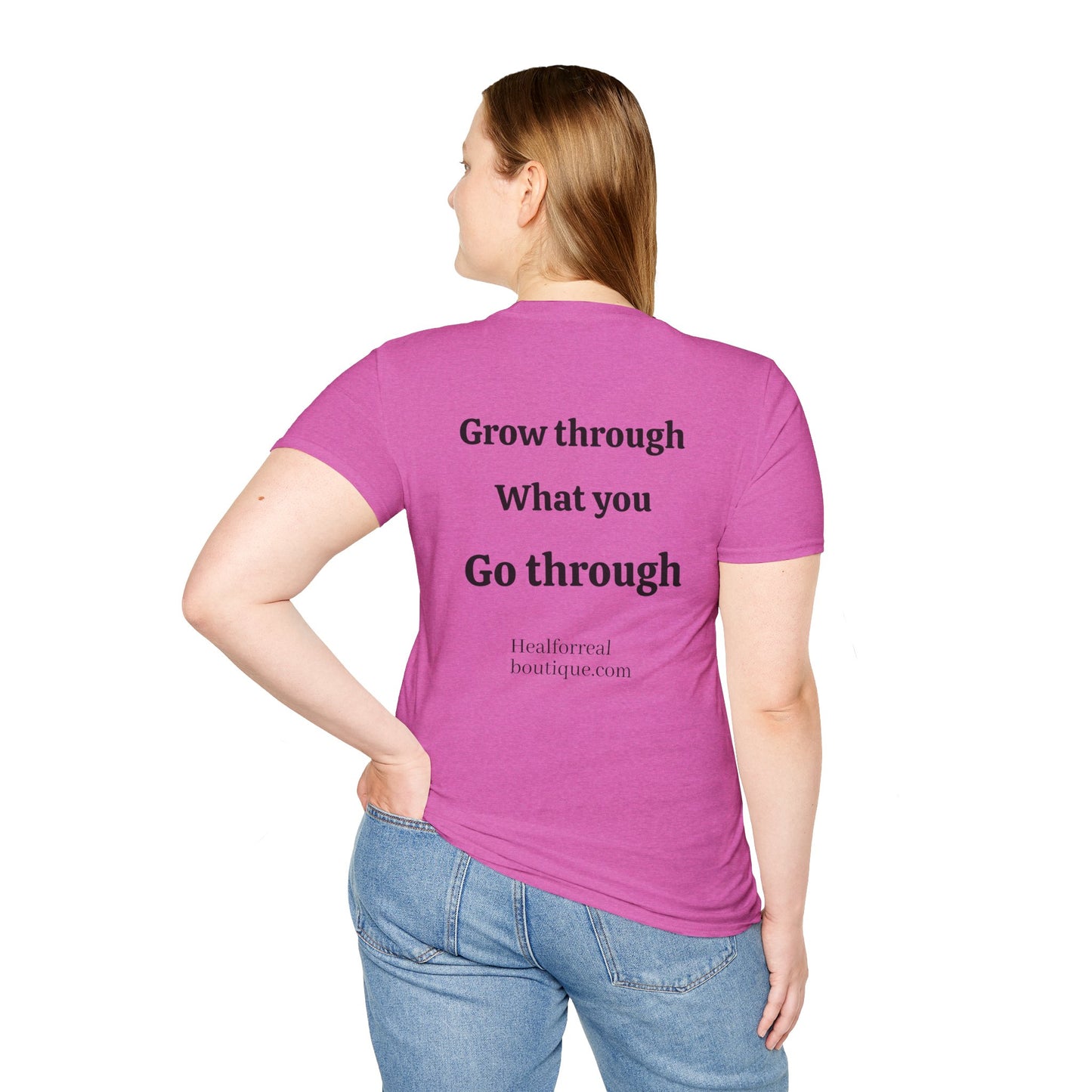 Healing Messages Unisex T-Shirt | Inspirational Apparel for Wellness, Motivational Gift, Self-Care Wear, Mindfulness Fashion