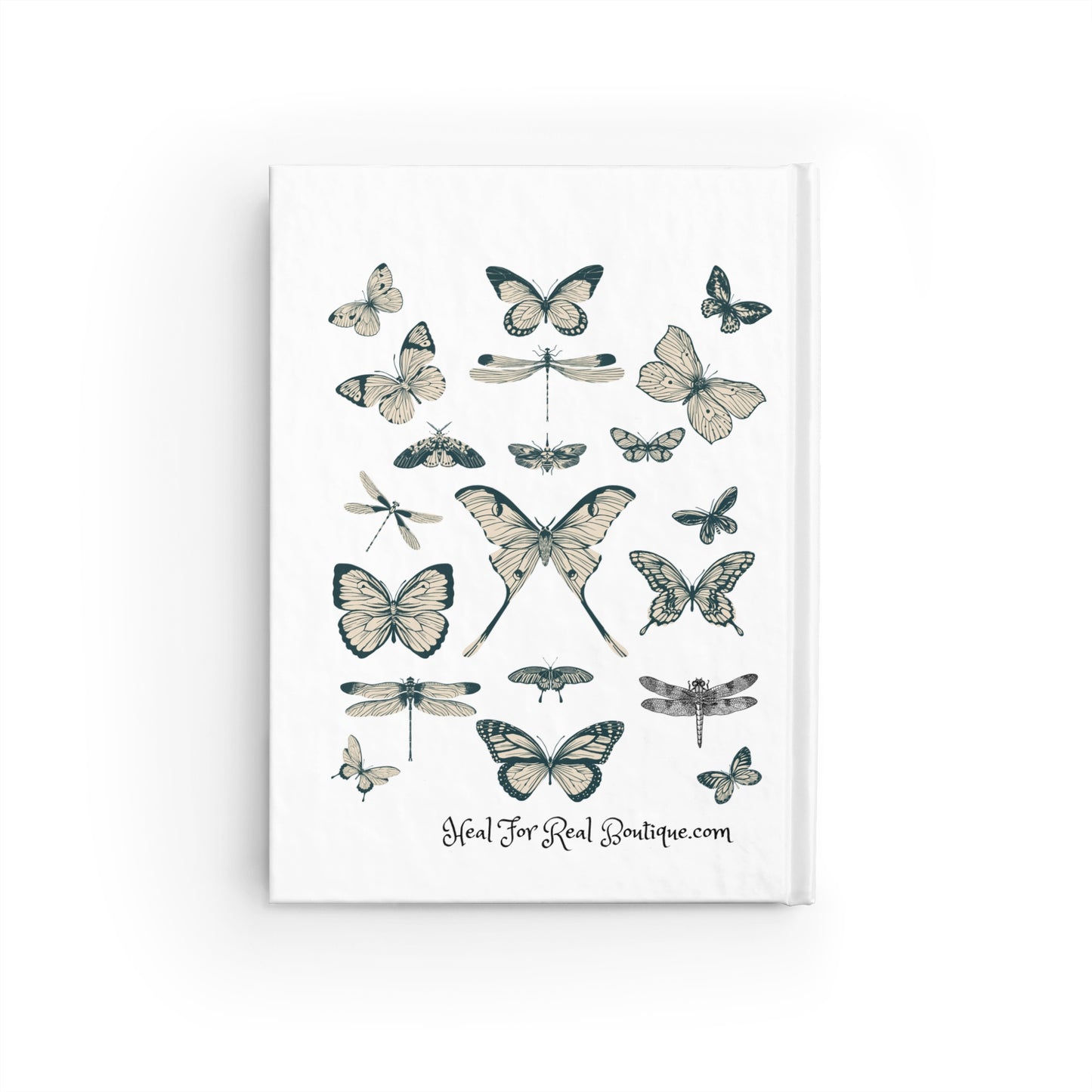 Butterfly Inspirational Journal | Elegant Note-Taking, Gift for Nature Lovers, Self-Reflection, Graduation Gift, Eco-Friendly