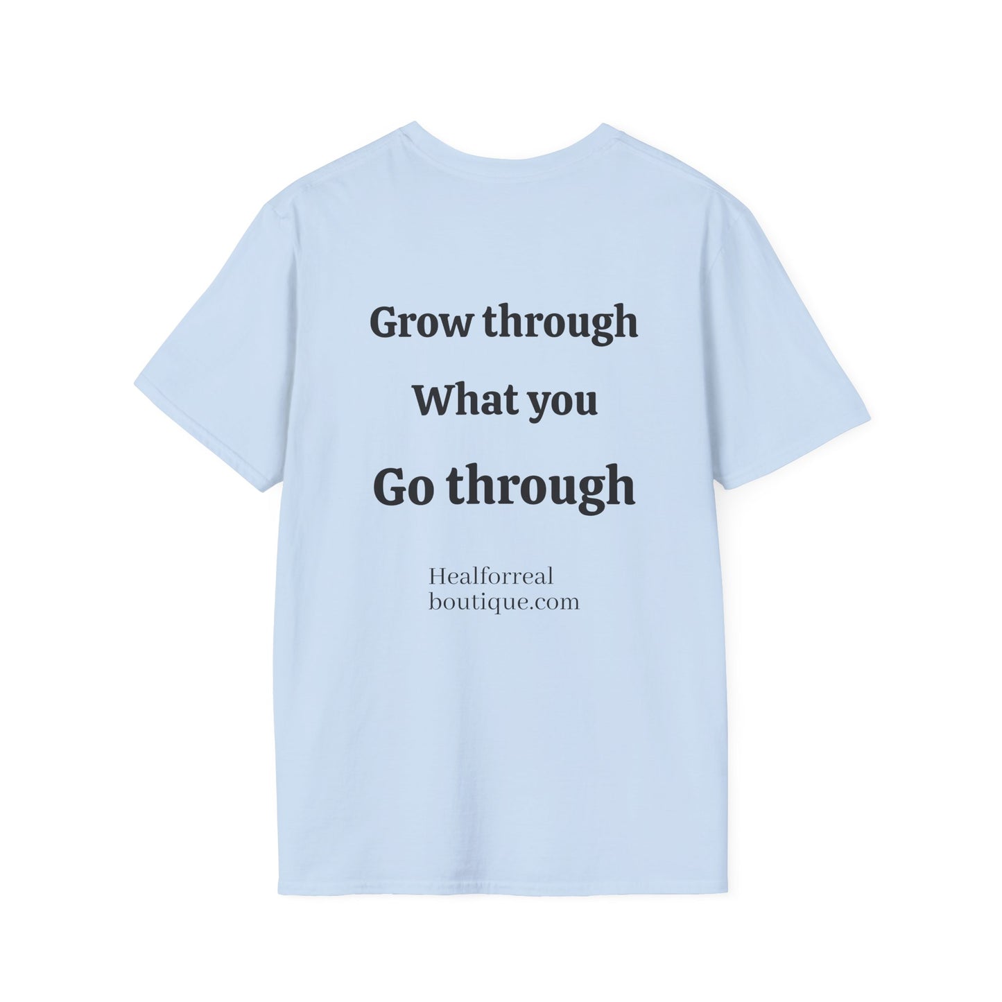 Healing Messages Unisex T-Shirt | Inspirational Apparel for Wellness, Motivational Gift, Self-Care Wear, Mindfulness Fashion