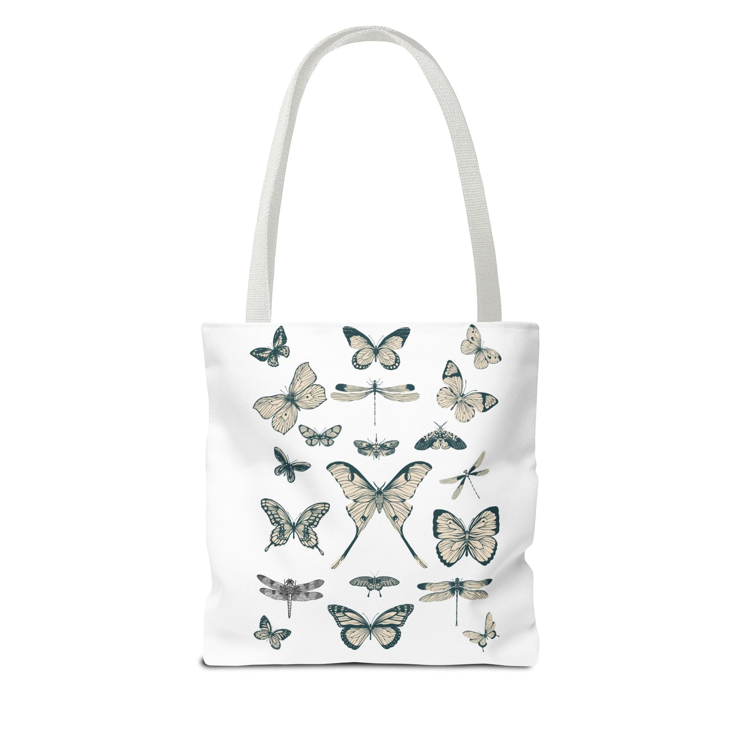 Butterfly Inspiration Tote Bag, Motivational Tote, Eco-Friendly Shopping Bag, Butterfly Art Carry All, Gift for Nature Lovers