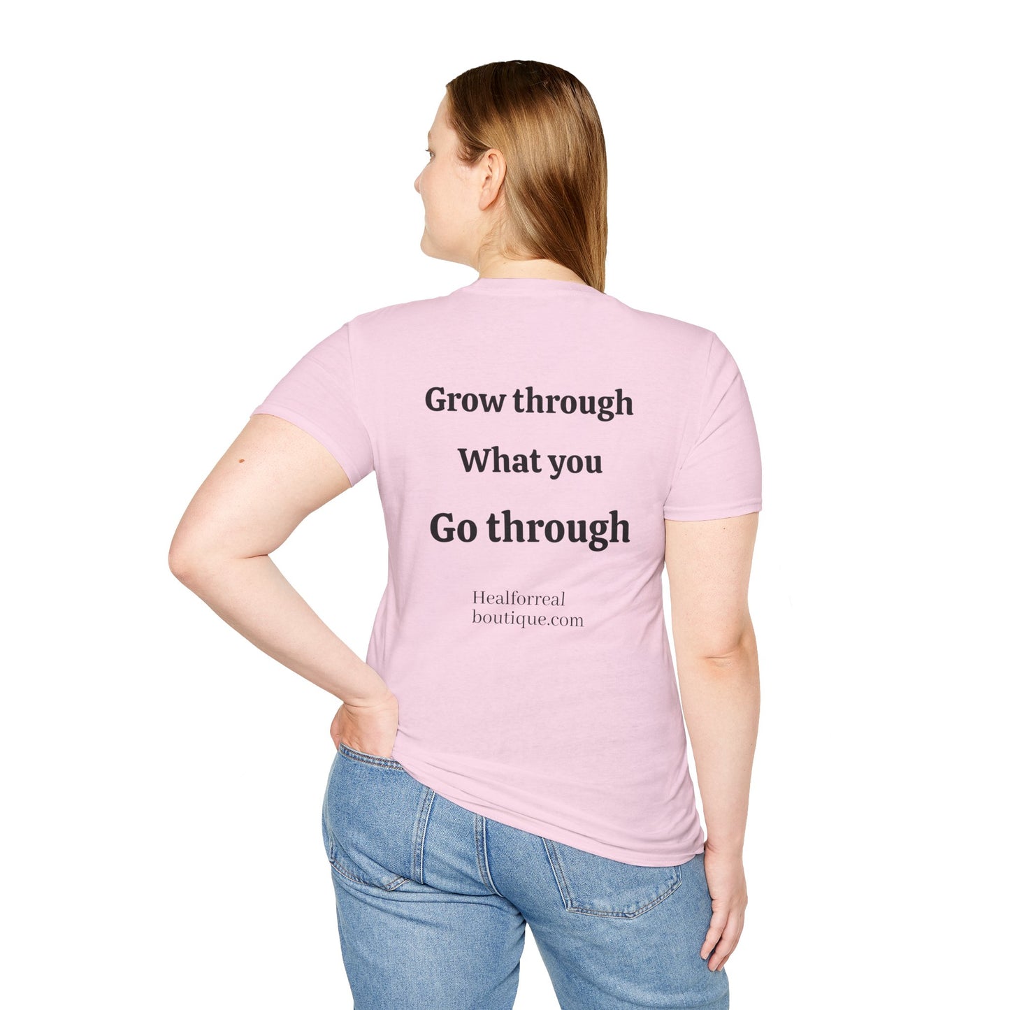 Healing Messages Unisex T-Shirt | Inspirational Apparel for Wellness, Motivational Gift, Self-Care Wear, Mindfulness Fashion