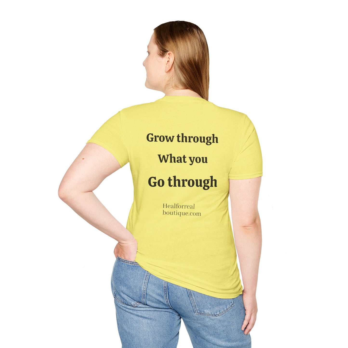 Healing Messages Unisex T-Shirt | Inspirational Apparel for Wellness, Motivational Gift, Self-Care Wear, Mindfulness Fashion