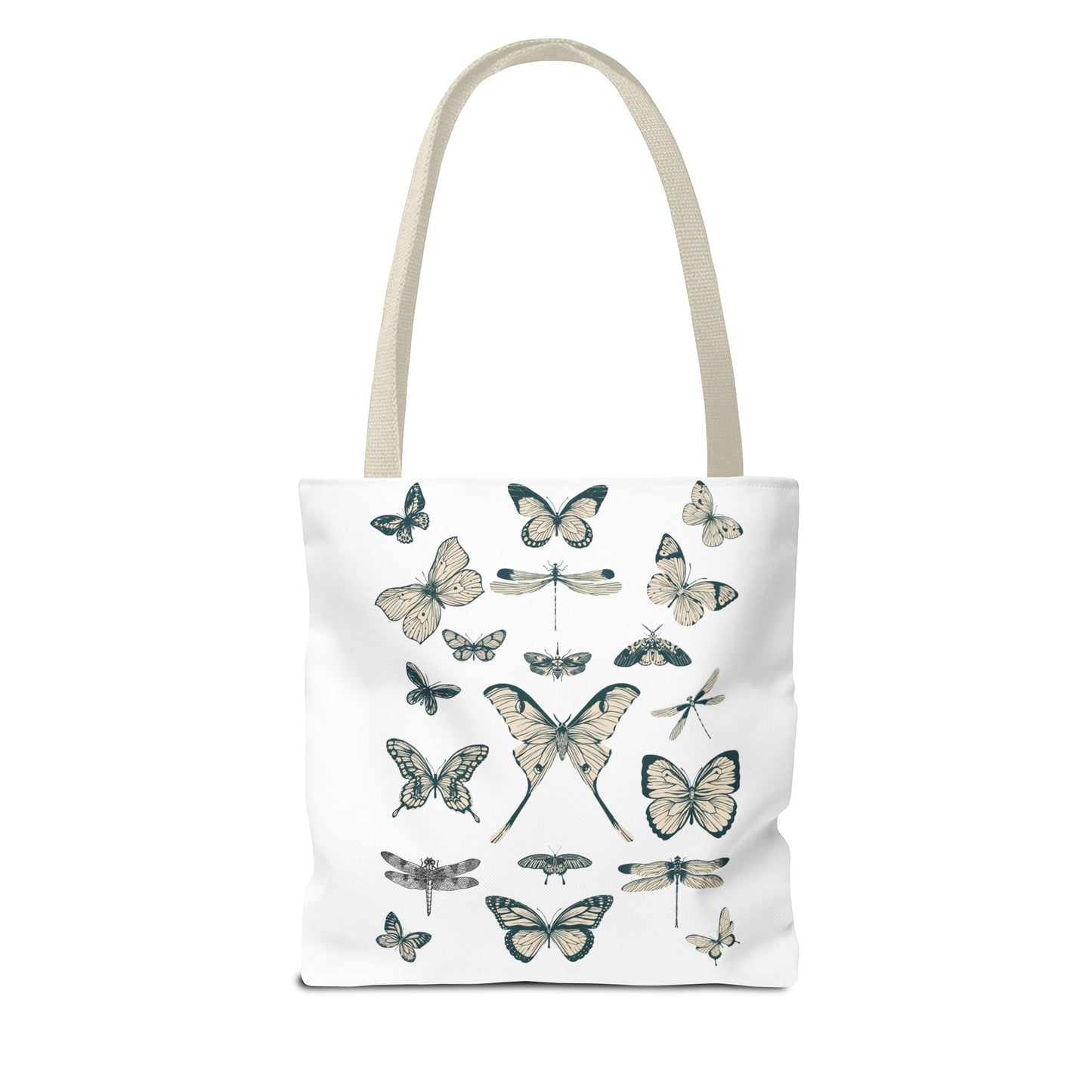 Butterfly Inspiration Tote Bag, Motivational Tote, Eco-Friendly Shopping Bag, Butterfly Art Carry All, Gift for Nature Lovers