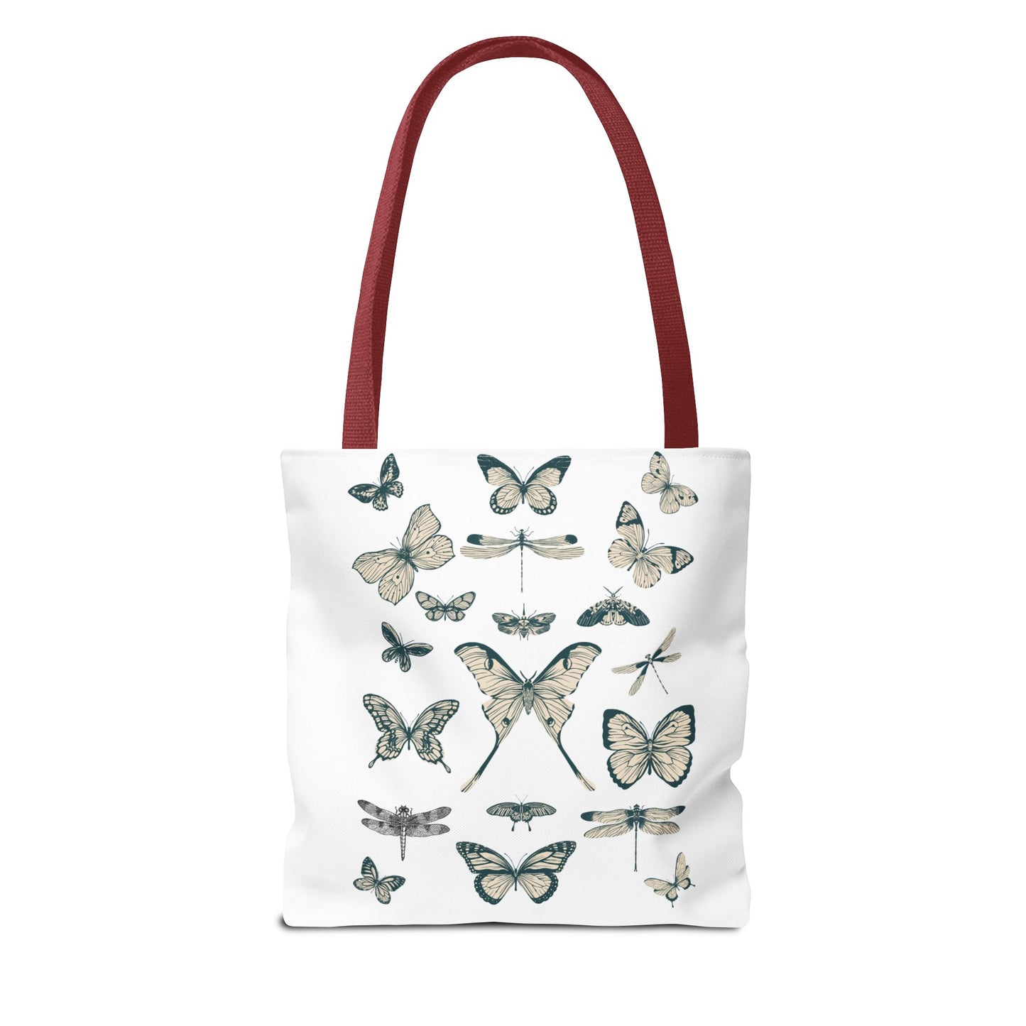 Butterfly Inspiration Tote Bag, Motivational Tote, Eco-Friendly Shopping Bag, Butterfly Art Carry All, Gift for Nature Lovers