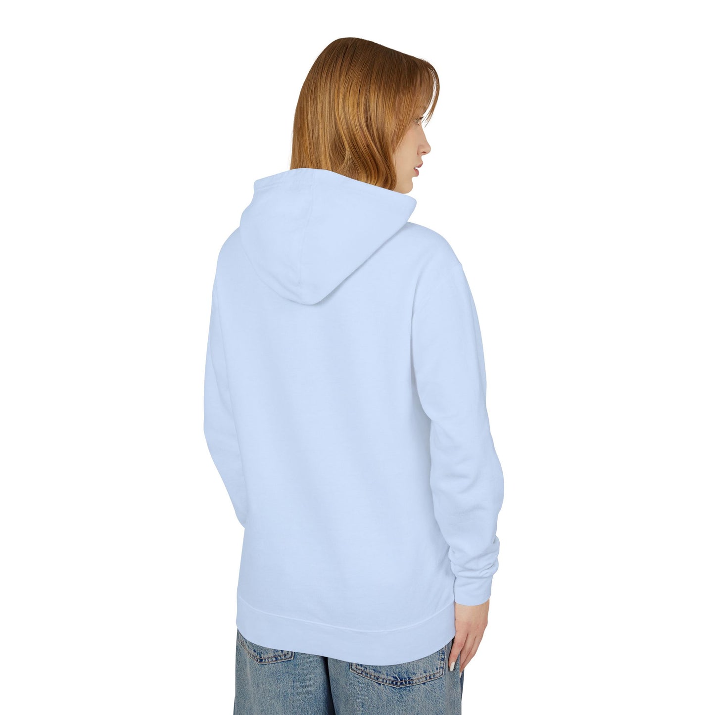 Butterfly Garden Unisex Lightweight Hoodie, Floral Sweatshirt, Gift for Nature Lovers, Butterfly Art, Cozy Layering