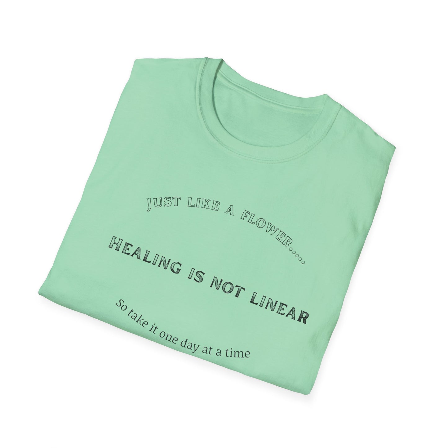 Healing Messages Unisex T-Shirt | Inspirational Apparel for Wellness, Motivational Gift, Self-Care Wear, Mindfulness Fashion