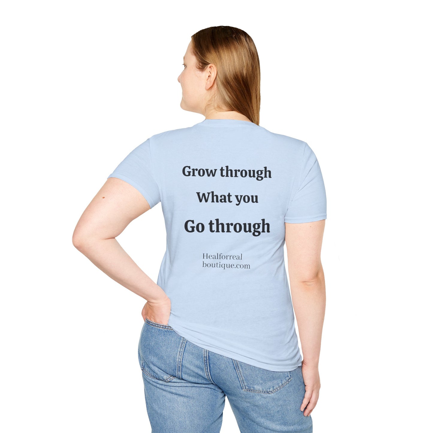 Healing Messages Unisex T-Shirt | Inspirational Apparel for Wellness, Motivational Gift, Self-Care Wear, Mindfulness Fashion