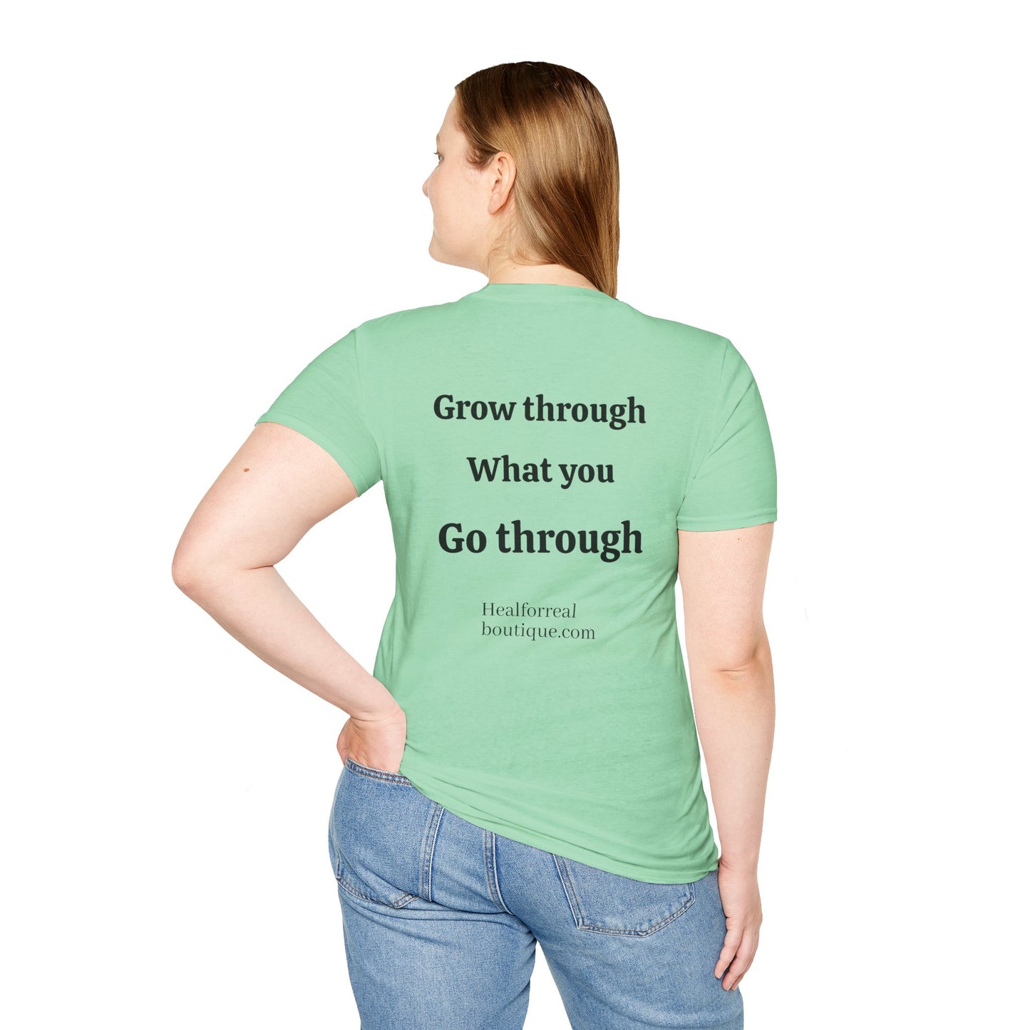 Healing Messages Unisex T-Shirt | Inspirational Apparel for Wellness, Motivational Gift, Self-Care Wear, Mindfulness Fashion