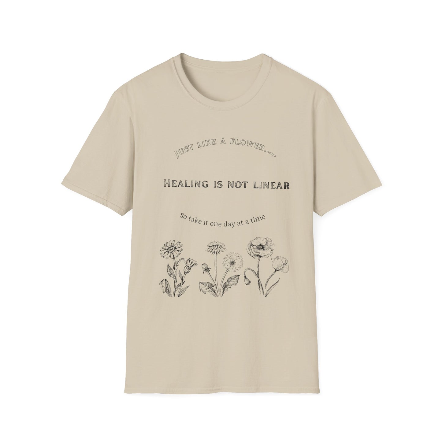 Healing Messages Unisex T-Shirt | Inspirational Apparel for Wellness, Motivational Gift, Self-Care Wear, Mindfulness Fashion