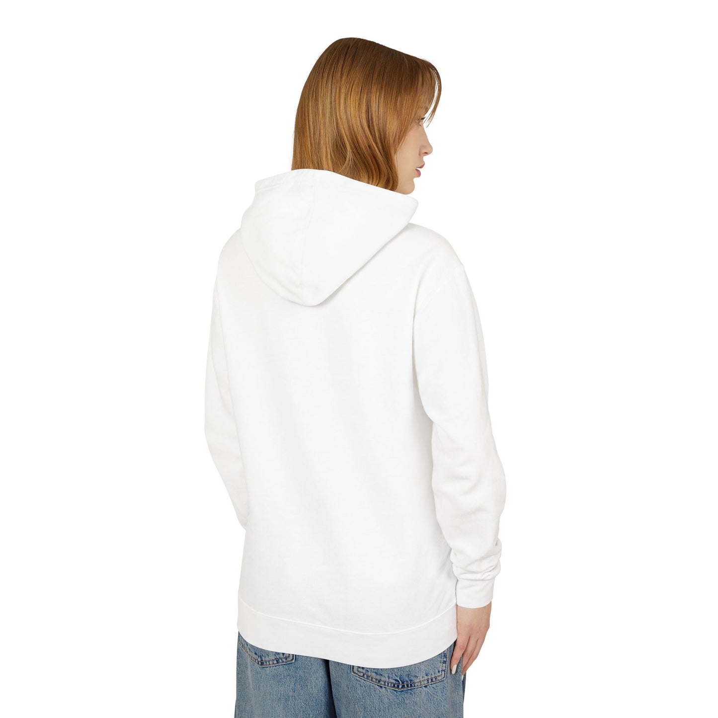 Butterfly Garden Unisex Lightweight Hoodie, Floral Sweatshirt, Gift for Nature Lovers, Butterfly Art, Cozy Layering
