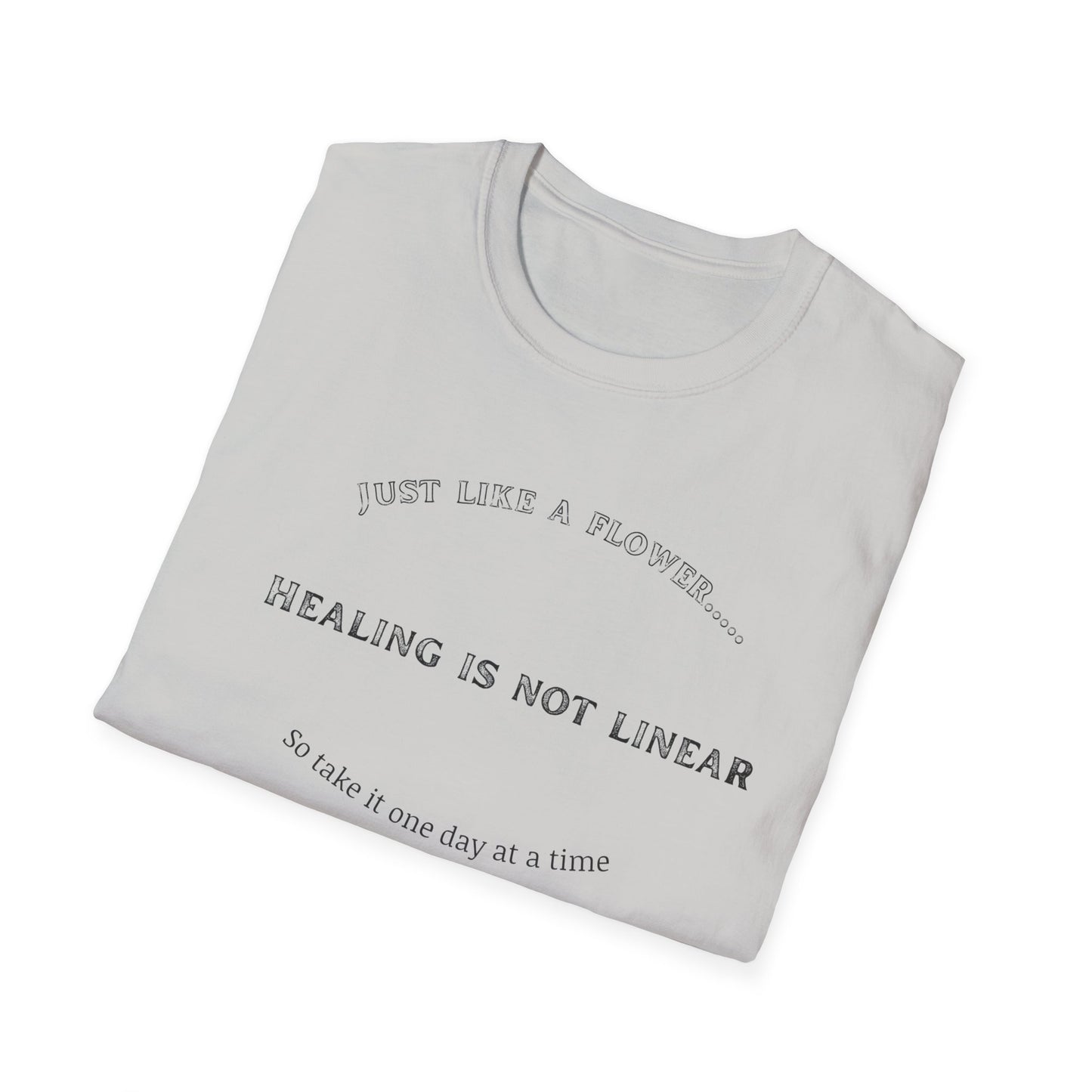Healing Messages Unisex T-Shirt | Inspirational Apparel for Wellness, Motivational Gift, Self-Care Wear, Mindfulness Fashion