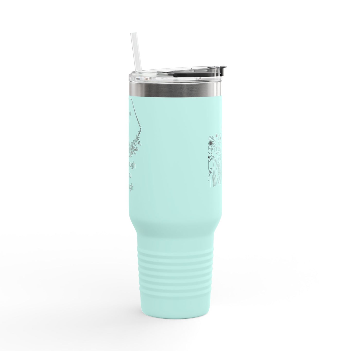 Stylish Insulated Travel Mug | 40oz Floral Design, Eco-Friendly Travel Tumbler, Perfect Gift for Coffee Lovers, Outdoor Adventures, [...]