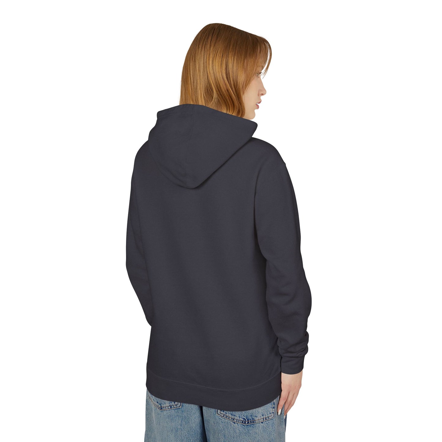 Butterfly Garden Unisex Lightweight Hoodie, Floral Sweatshirt, Gift for Nature Lovers, Butterfly Art, Cozy Layering