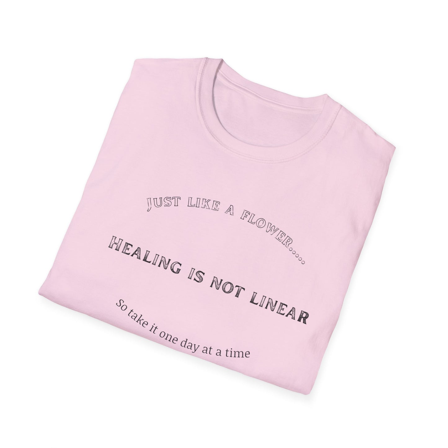 Healing Messages Unisex T-Shirt | Inspirational Apparel for Wellness, Motivational Gift, Self-Care Wear, Mindfulness Fashion